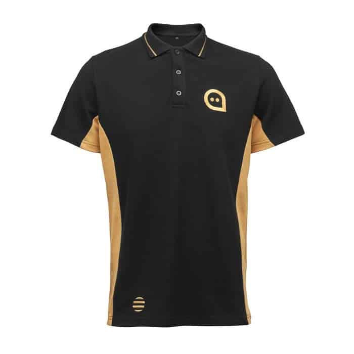 Individuelles Polo-Shirt mit Kontrastseite