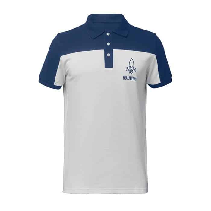 Individuelles Polo-Shirt mit Duo-Colour